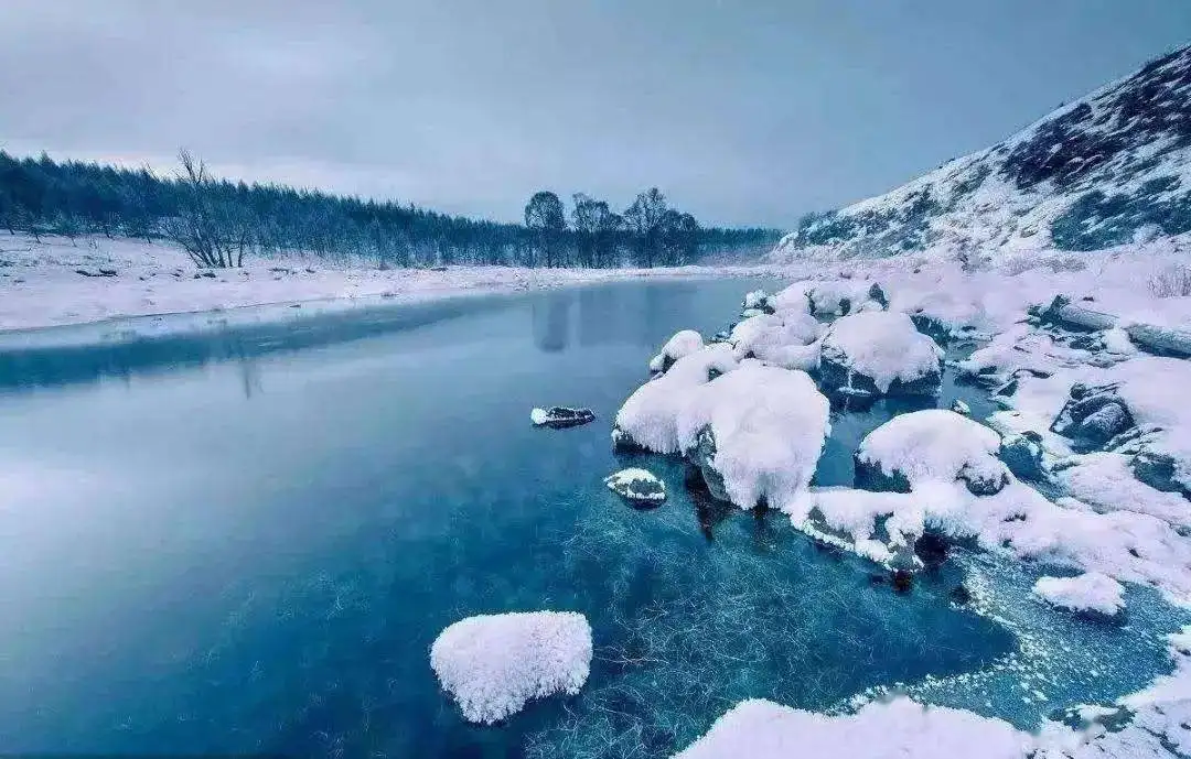 大雪封河