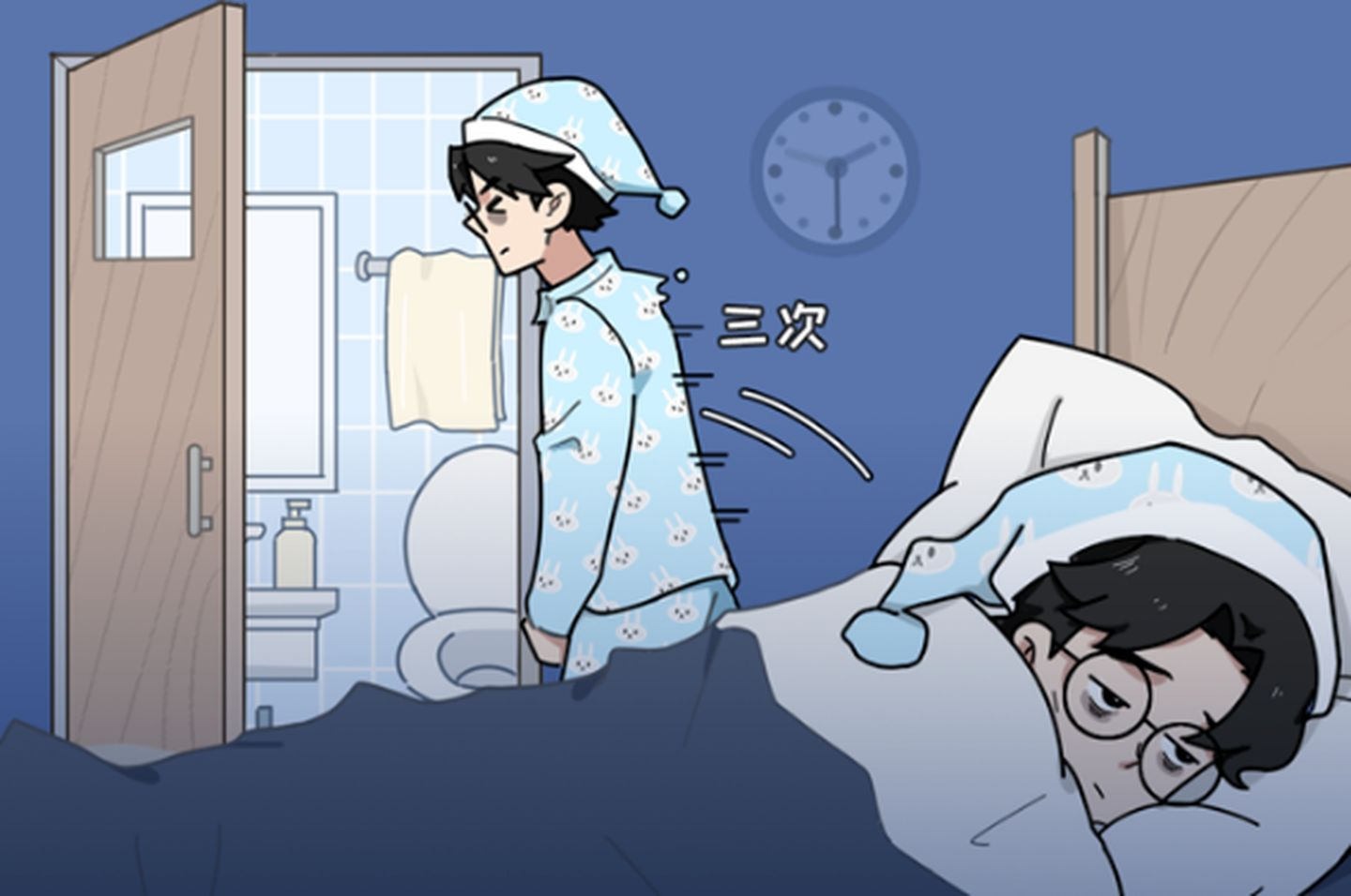 夜尿增多